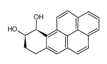 trans-9,10-dihydroxy-7,8,9,10-tetrahydrobenzo[a]pyrene Structure