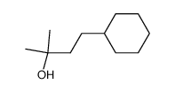 4-CYCLOHEXYL-2-METHYL-2-BUTANOL结构式