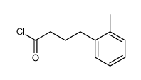 Benzenebutanoyl chloride, 2-Methyl- structure