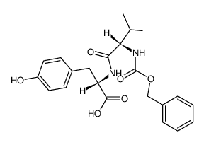 Z-Val-Tyr-OH structure