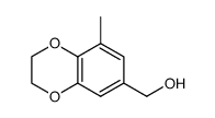 1,4-Benzodioxin-6-methanol,2,3-dihydro-8-methyl- structure