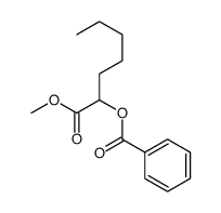 (1-methoxy-1-oxoheptan-2-yl) benzoate Structure