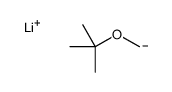 lithium,2-methanidyloxy-2-methylpropane结构式