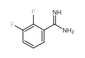 2,3-DIFLUORO-BENZAMIDINE Structure