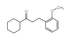 CYCLOHEXYL 2-(2-METHOXYPHENYL)ETHYL KETONE图片