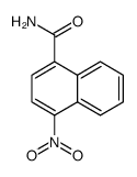 1-Naphthalenecarboxamide, 4-nitro Structure