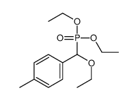 1-[diethoxyphosphoryl(ethoxy)methyl]-4-methylbenzene Structure