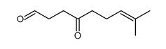 8-methyl-4-oxonon-7-enal Structure