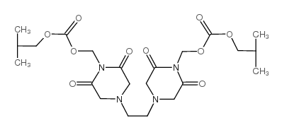 [4-[2-[4-(2-methylpropoxycarbonyloxymethyl)-3,5-dioxopiperazin-1-yl]ethyl]-2,6-dioxopiperazin-1-yl]methyl 2-methylpropyl carbonate picture