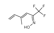 1,1,1-trifluoro-4-methylhexa-3,5-dien-2-one oxime Structure