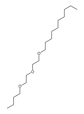 1-[2-(2-butoxyethoxy)ethoxy]decane Structure