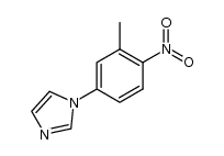 1-(3-Methyl-4-nitrophenyl)-1H-imidazole结构式