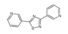 3,5-dipyridin-3-yl-1,2,4-thiadiazole Structure