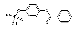 phosphoric acid mono-(4-benzoyloxy-phenyl ester) Structure