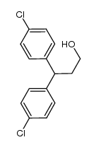 3,3-bis-(4-chlorophenyl)propan-1-ol Structure