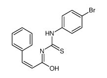 N-[(4-bromophenyl)carbamothioyl]-3-phenylprop-2-enamide Structure