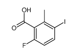 6-Fluoro-3-iodo-2-methylbenzoic acid图片