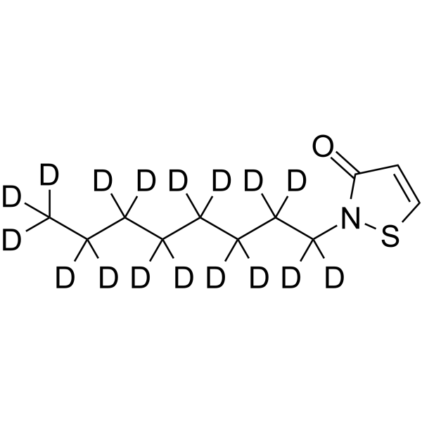 Octhilinone-d17 structure