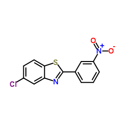 5-Chloro-2-(3-nitrophenyl)-1,3-benzothiazole Structure