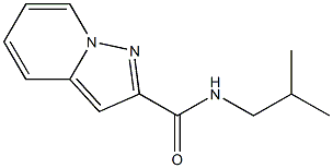 N-isobutylpyrazolo[1,5-a]pyridine-2-carboxamide Structure