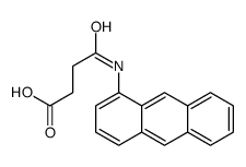 4-(anthracen-1-ylamino)-4-oxobutanoic acid结构式