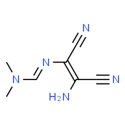 Methanimidamide,N-(2-amino-1,2-dicyanoethenyl)-N,N-dimethyl-结构式