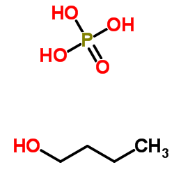 Phosphoric acid, butyl ester Structure