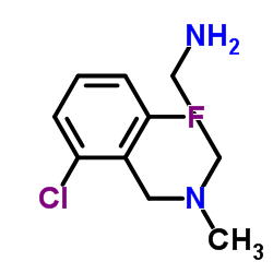 N-(2-Chloro-6-fluorobenzyl)-N-methyl-1,2-ethanediamine Structure