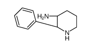 (2S,3S)-2-Phenyl-3-piperidinamine结构式