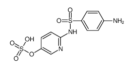 [6-[(4-aminophenyl)sulfonylamino]pyridin-3-yl] hydrogen sulfate结构式