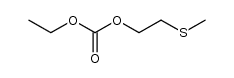 ethyl 2-(methylthio)ethyl carbonate Structure