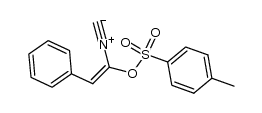 1-isocyano-2-phenyl-1-tosylethene结构式