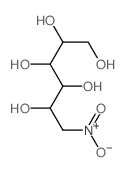 1-deoxy-1-nitro-d-mannitol structure