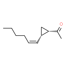 Ethanone, 1-[2-(1-hexenyl)cyclopropyl]-, [1S-[1alpha,2alpha(Z)]]- (9CI)结构式