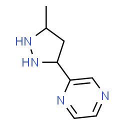 2-(5-METHYL-1H-PYRAZOL-3-YL)PYRAZINE structure