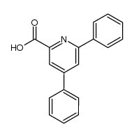 2,4-diphenylpicolinic acid Structure