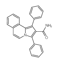 1,3-diphenylpyrrolo[2,1-a]isoquinoline-2-carboxamide Structure