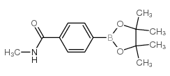 N-methyl-4-(4,4,5,5-tetramethyl-1,3,2-dioxaborolan-2-yl)benzamide Structure