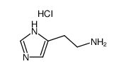 2-(3H-imidazol-4-yl)ethanamine hydrochloride Structure