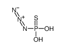 azido-dihydroxy-sulfanylidene-λ5-phosphane Structure