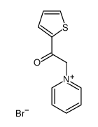 N-(2-THIOPHENECARBOMYL)PYRIDINIUM BROMIDE Structure