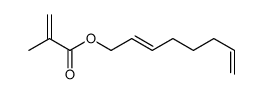 octa-2,7-dienyl 2-methylprop-2-enoate Structure