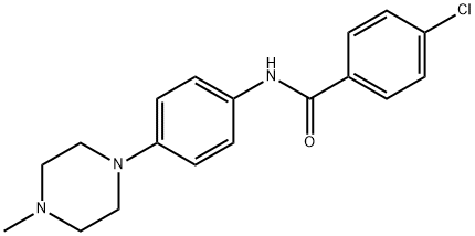 4-chloro-n-[4-(4-methylpiperazino)phenyl]benzenecarboxamide图片