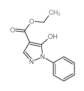 1H-Pyrazole-4-carboxylicacid, 5-hydroxy-1-phenyl-, ethyl ester picture