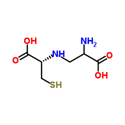 DL -羊毛硫氨酸结构式