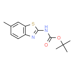 Carbamic acid, (6-methyl-2-benzothiazolyl)-, 1,1-dimethylethyl ester (9CI) picture