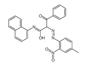 N-(1-naphthyl)-2-[(2-nitro-p-tolyl)azo]-3-oxo-3-phenylpropionamide picture