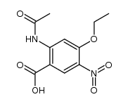 2-acetylamino-4-ethoxy-5-nitrobenzoic acid Structure