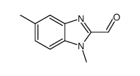 1H-Benzimidazole-2-carboxaldehyde,1,5-dimethyl-(9CI)结构式