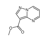 methyl pyrazolo[1,5-a]pyrimidine-3-carboxylate Structure